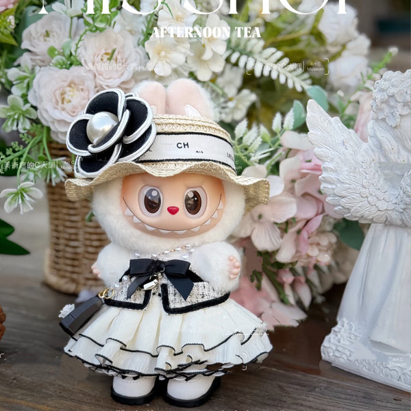 Fancy White and Black Wedding Outfit- Collectable