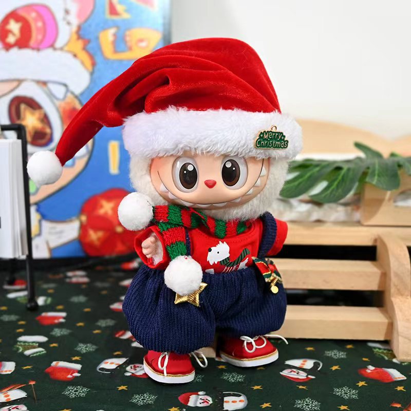 Holiday Elf in Overalls