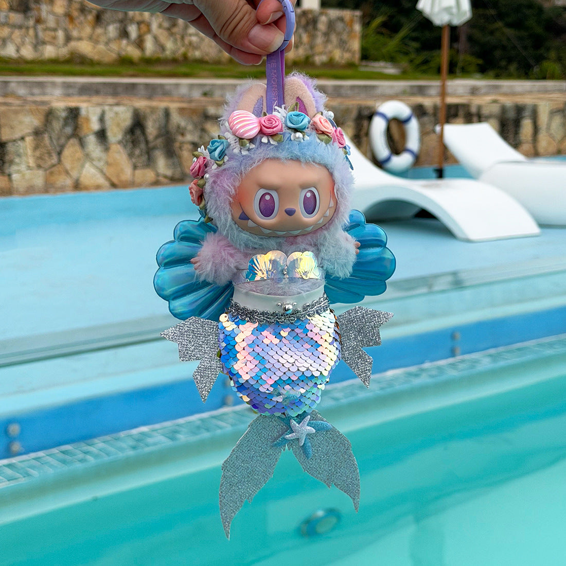 Sparkling Blue Mermaid