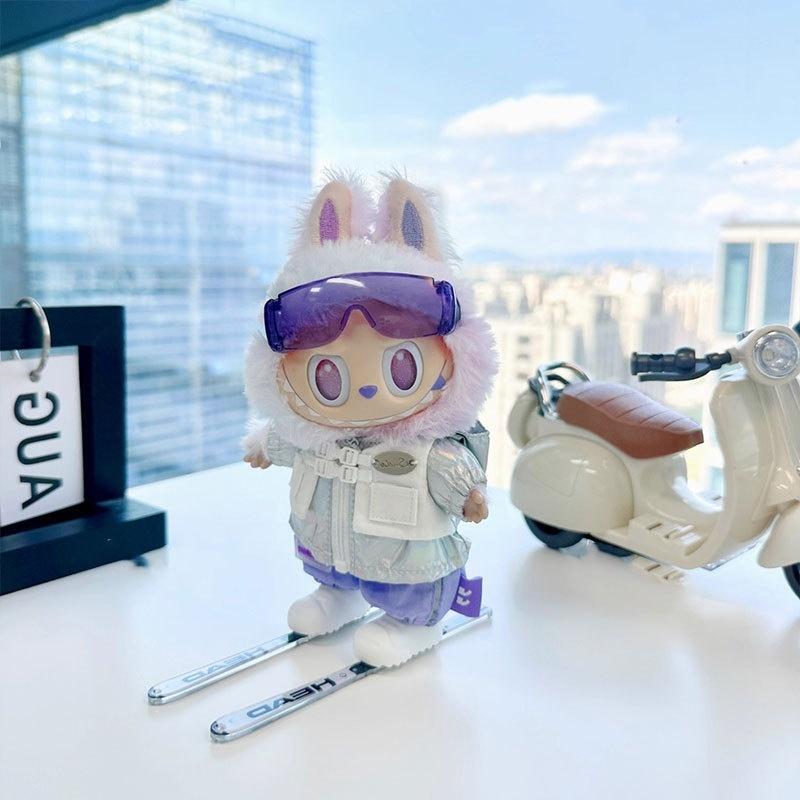 Retro Skiing outfit- Purple