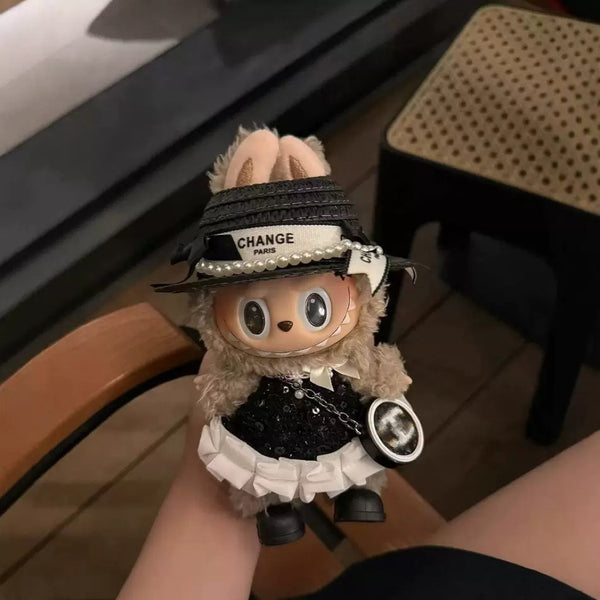 Fancy Black and White Wedding Outfit - Collectable