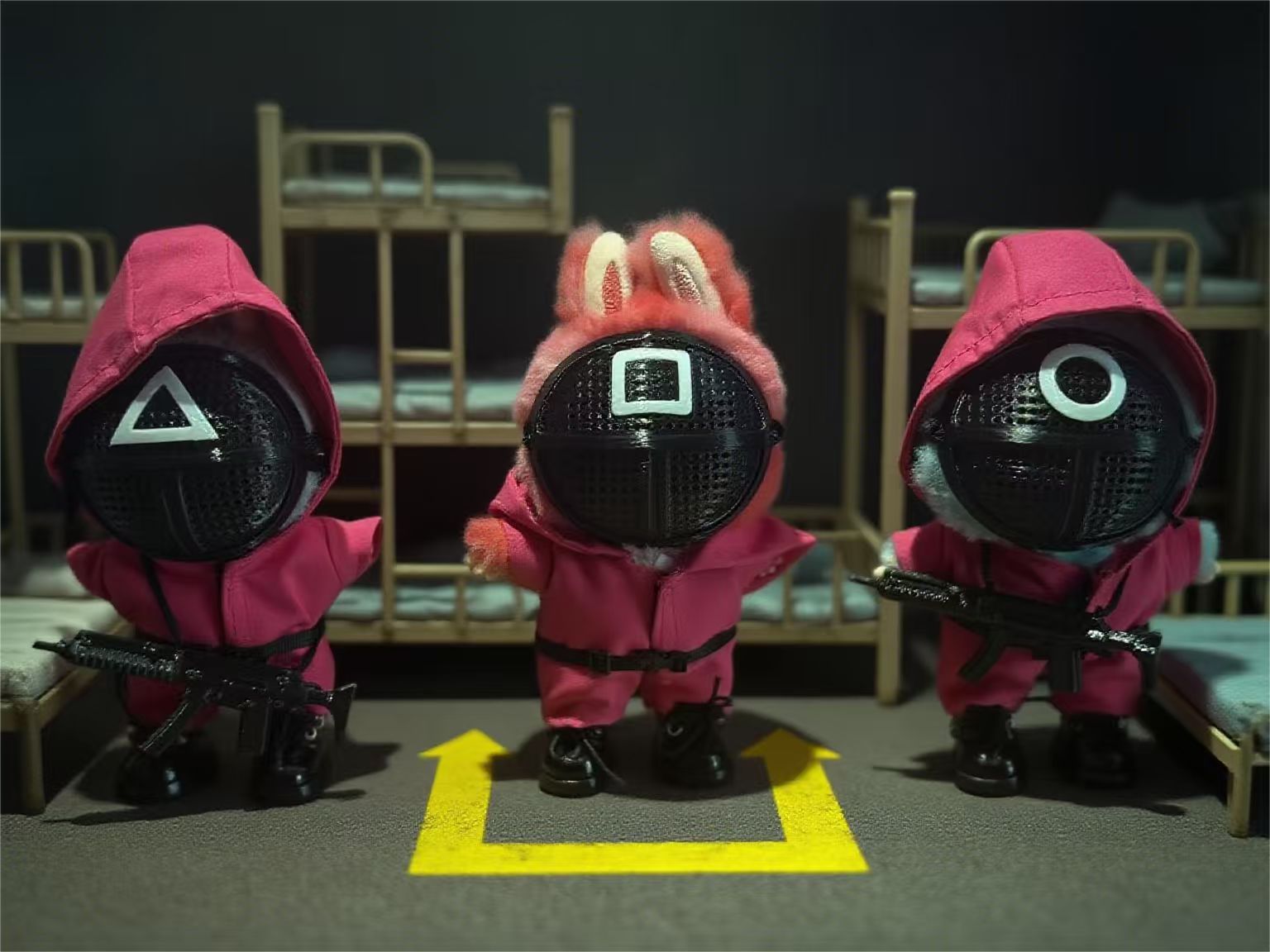 Don't press Circle with Strap