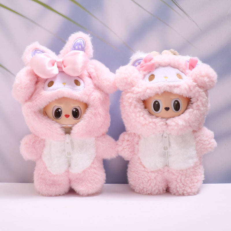 Pink Unicorn plush onesie